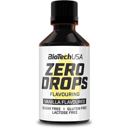 Biotech Zero Drops 50Ml Nut Nougat