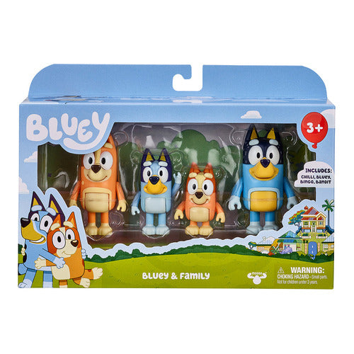 bluey bluey und ihre familie spielfiguren sortiment