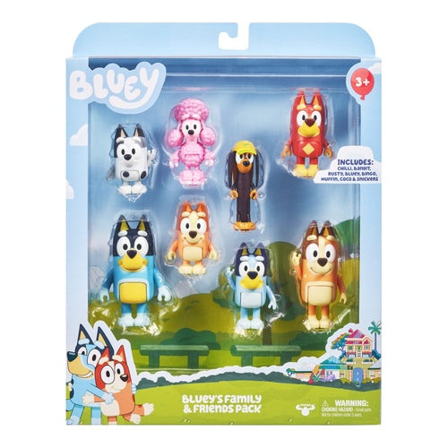bluey mega pack spielfiguren sortiment