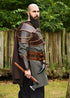 Wikinger-Brustschutz Arnulf aus braunem Büffelleder