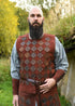 wildleder torso ruestung vidar braun