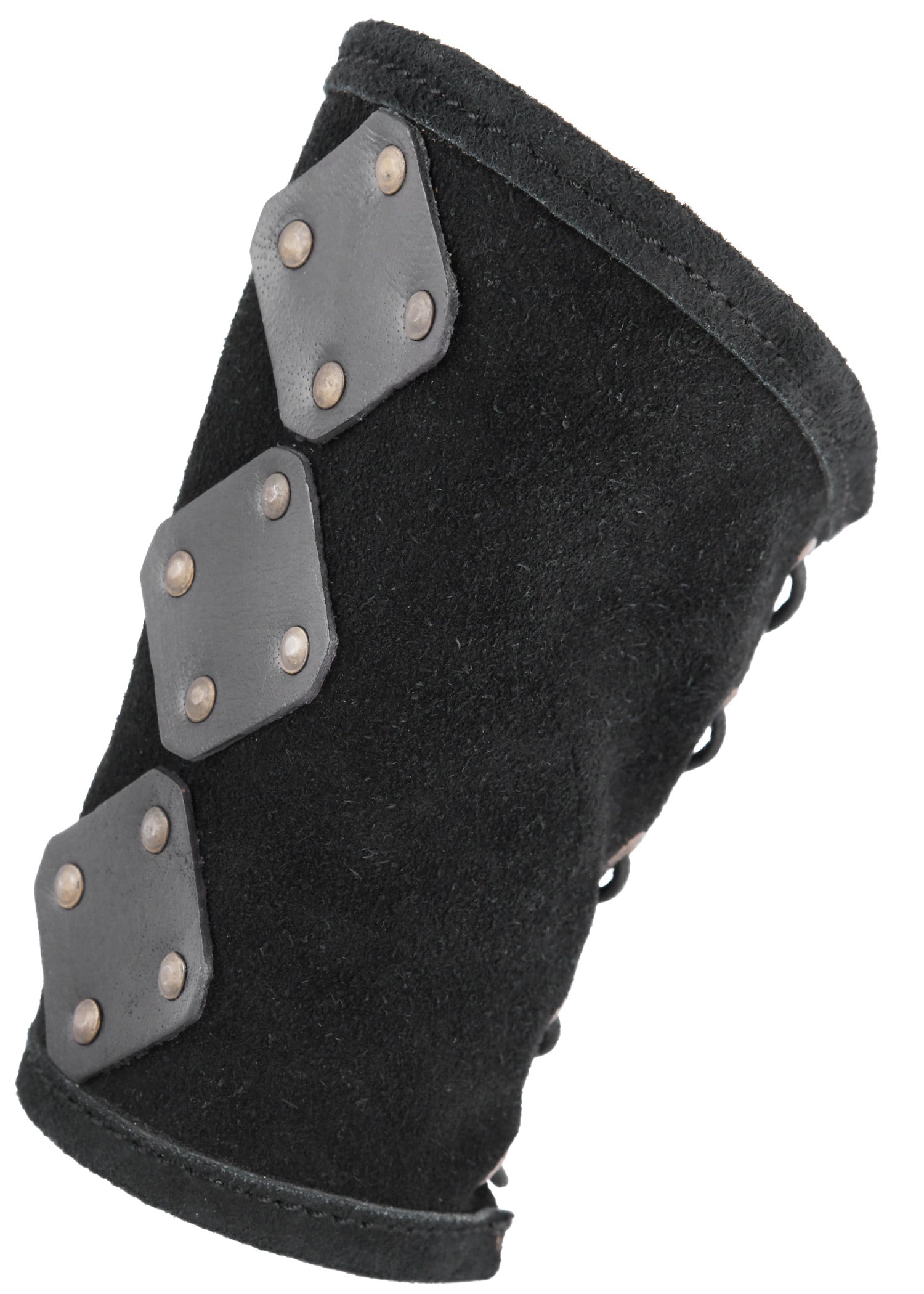 Wildleder Armschützer Vares in Schwarz