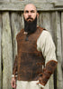 torso ruestung sindri aus fettleder braun