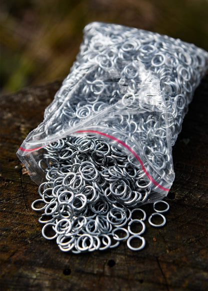 bmsz 1kg paket lose kettenringe unvernietet id8mm verzinkt