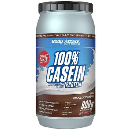 Body Attack 100 Casein Protein 900G Chocolate