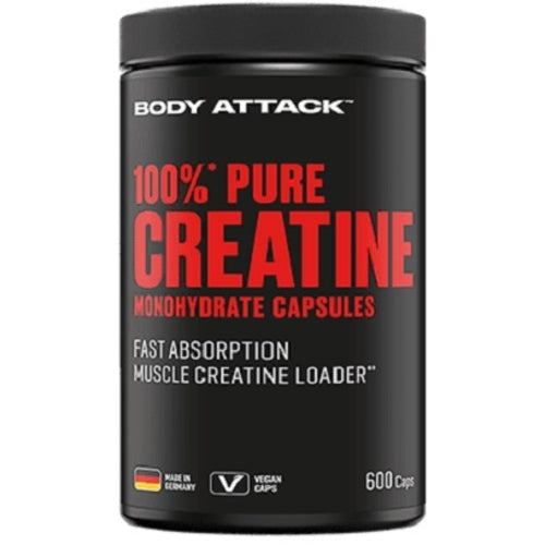Body Attack 100 Pure Creatine 600 Kapseln