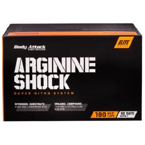 Body Attack Arginine Shock 180 Kapseln