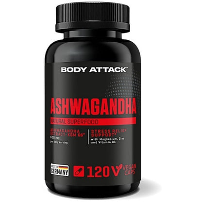 Body Attack Ashwagandha Ksm-66 120 Kapseln