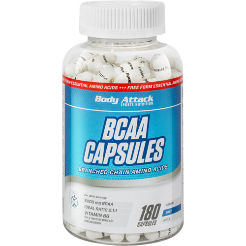 Body Attack Bcaa Capsules 180 Kapseln