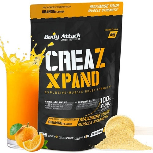 Body Attack Creaz Xpand 300G Orange Flavour