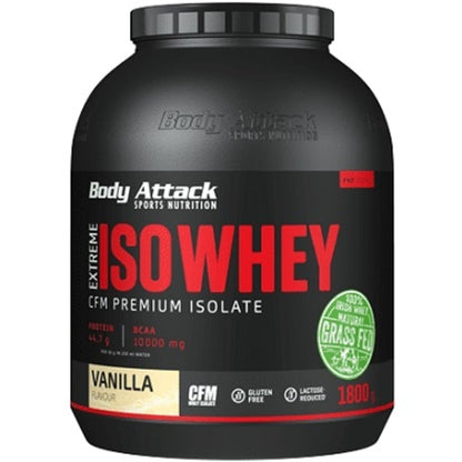 Body Attack Extreme Iso Whey 1, 8Kg Cookies