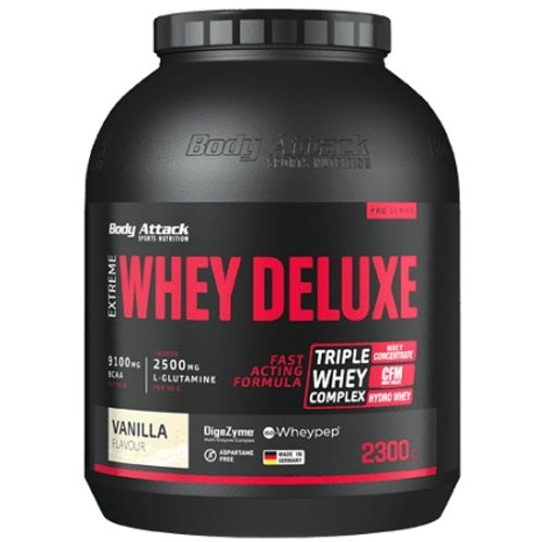 Body Attack Extreme Whey Deluxe 2, 3Kg Erdbeere