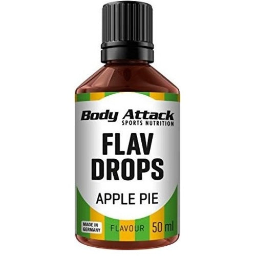Body Attack Flavour Drops 50Ml Applepie