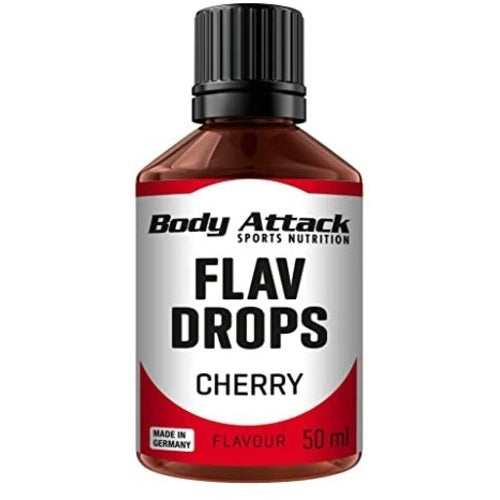 Body Attack Flavour Drops 50Ml Cherry