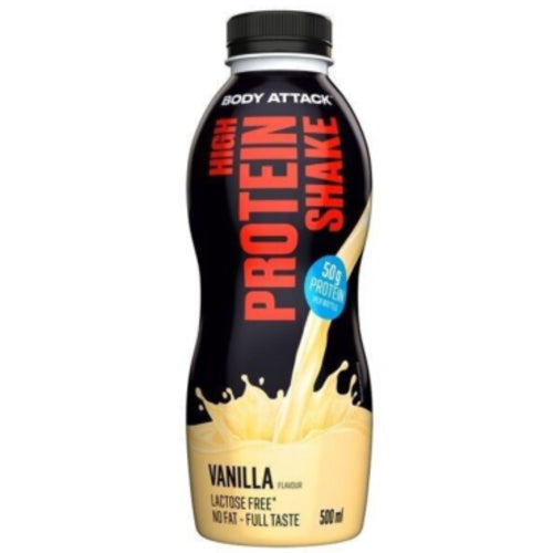 Boisson protéinée Body Attack 12 x 500 ml Vanille