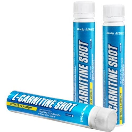 Body Attack L-Carnitine Shots 20X25Ml Citrus