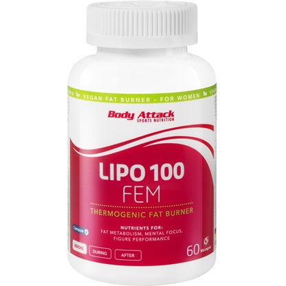 Body Attack Lipo Fem 60 Kapsel