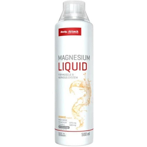 Body Attack Magnesium Liquid Orange 500Ml