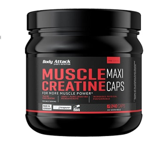 Body Attack Muscle Creatine Creapure 240 Kapseln