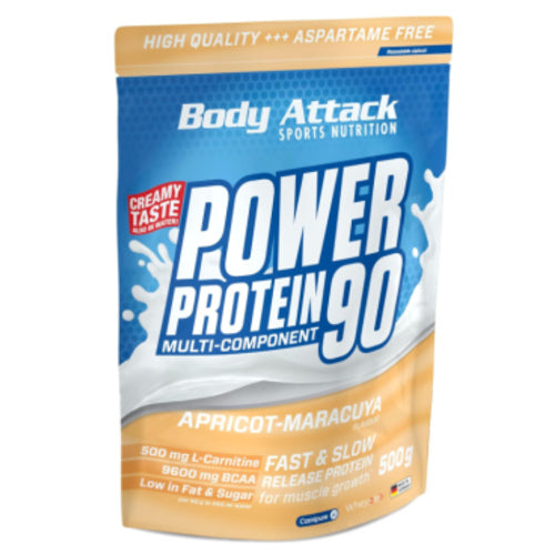 Body Attack Power Protein 90 500 g Abricot Maraucuya