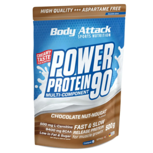 Body Attack Power Protein 90 500 g Crème de pistache