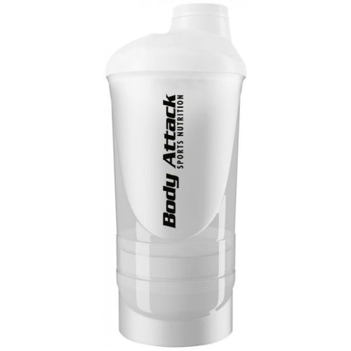 Body Attack Shaker Shakeone 600Ml Weiß