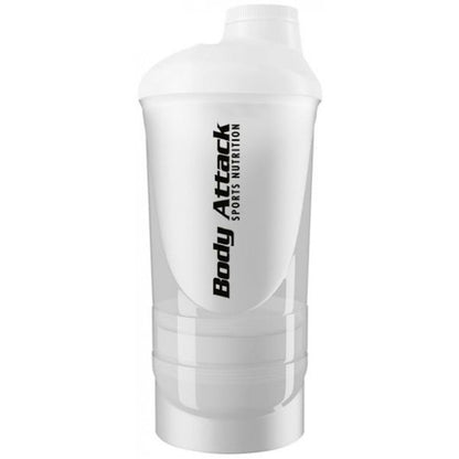 Body Attack Shaker Shakeone 600Ml Weiß
