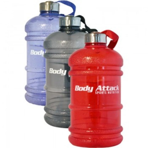 Body Attack Water Bottle Wasserflasche Xxl 2, 2 Liter Blau