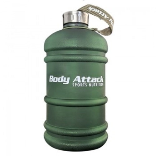 Body Attack Water Bottle Wasserflasche Xxl 2, 2 Liter Gelb
