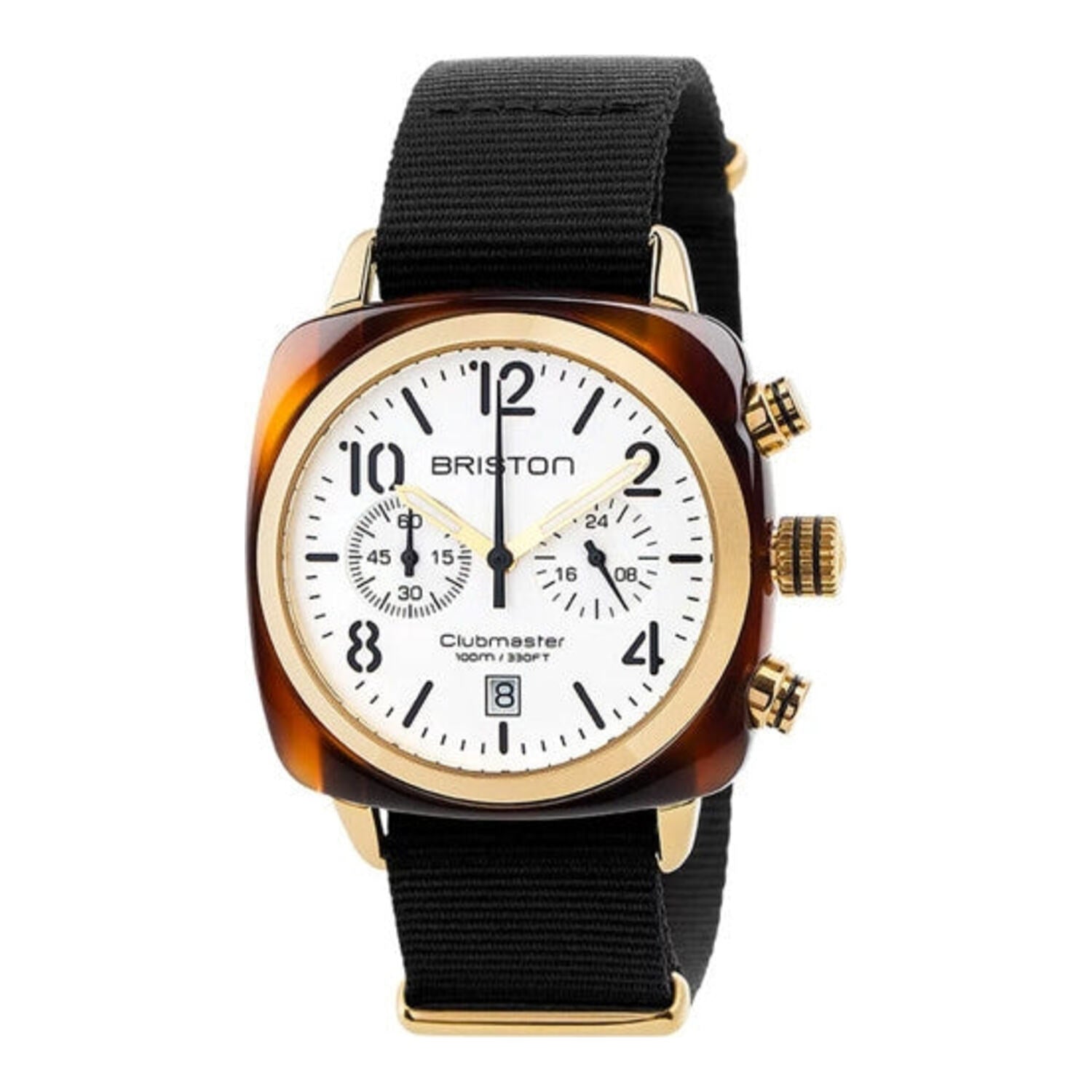 Chronographe Bristol Clubmaster Classic – Or/Blanc