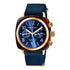 Briston Clubmaster Classic Chrono Midnight Blue (Rubber)