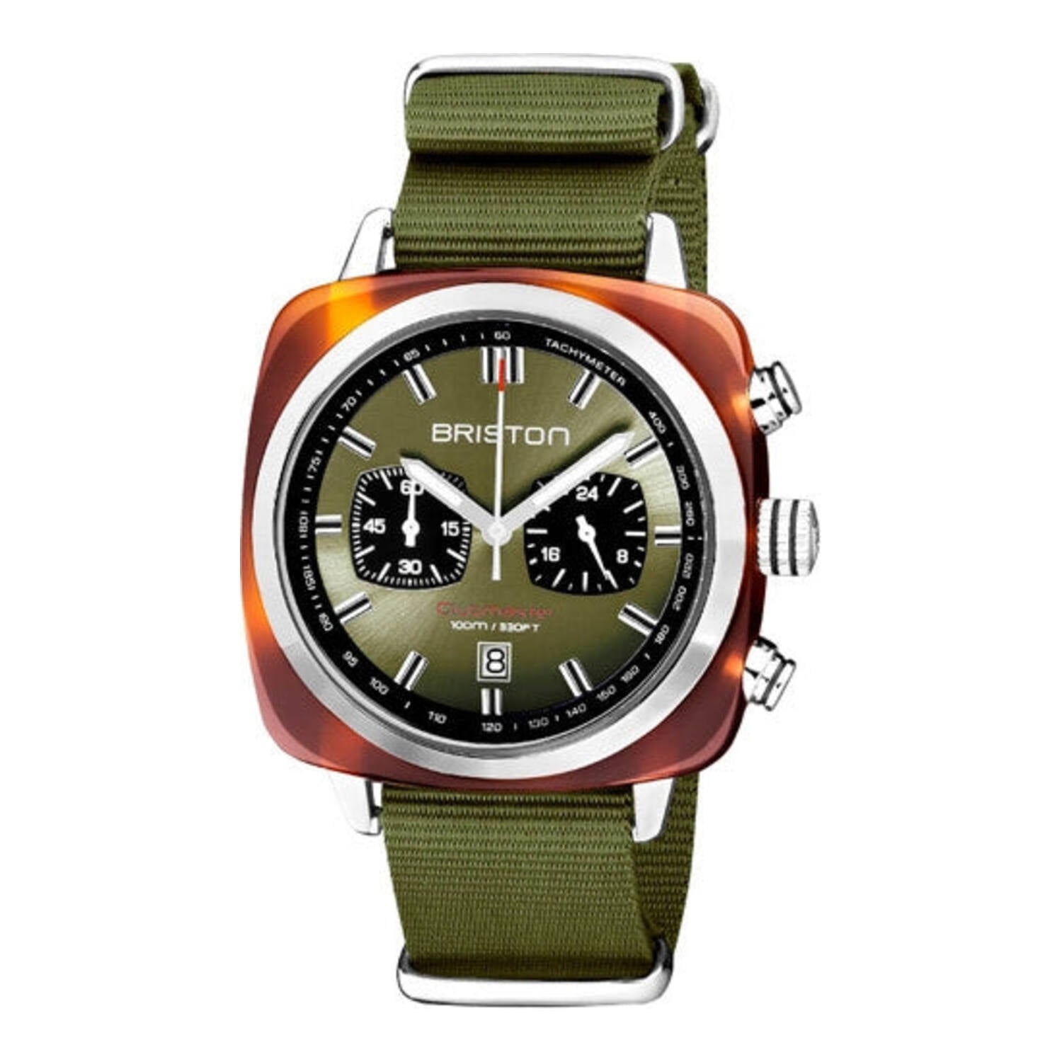Briston Clubmaster Sport Chrono – Vert olive