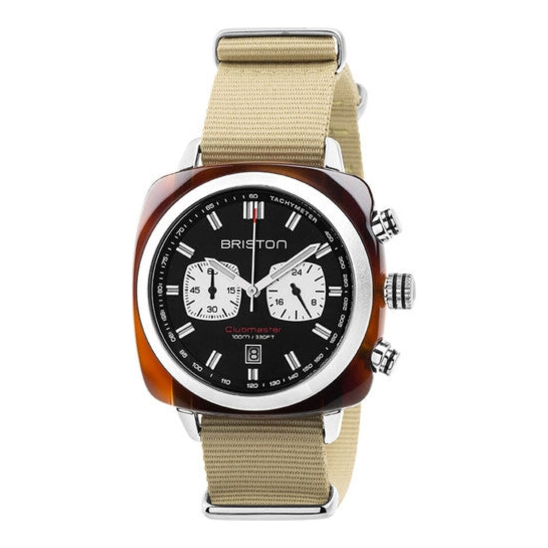 Briston Clubmaster Sport Chrono White/Black
