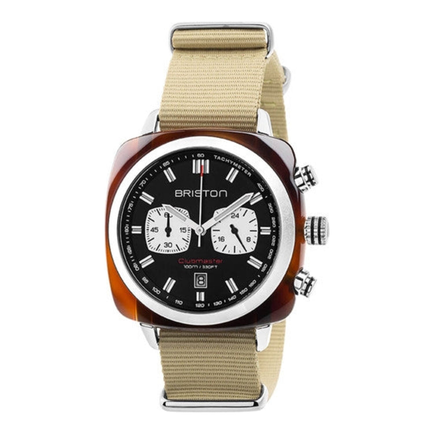 Briston Clubmaster Sport Chrono Blanc/Noir