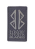 Berserk Blades PVC Patch – Dunkelgrau mit Klett