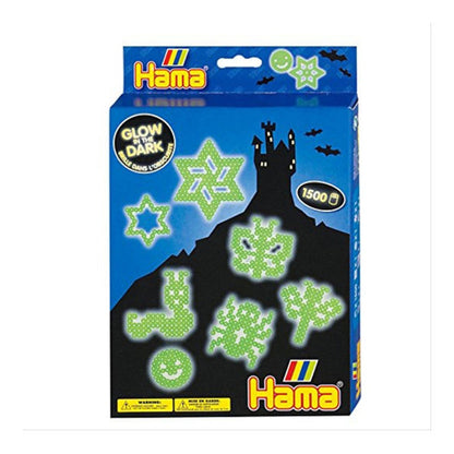 buegelperlen midi geschenkpackung nachtleuchtend glow in the dark
