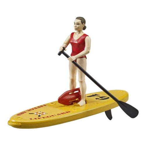 bworld set life guard mit stand up paddle