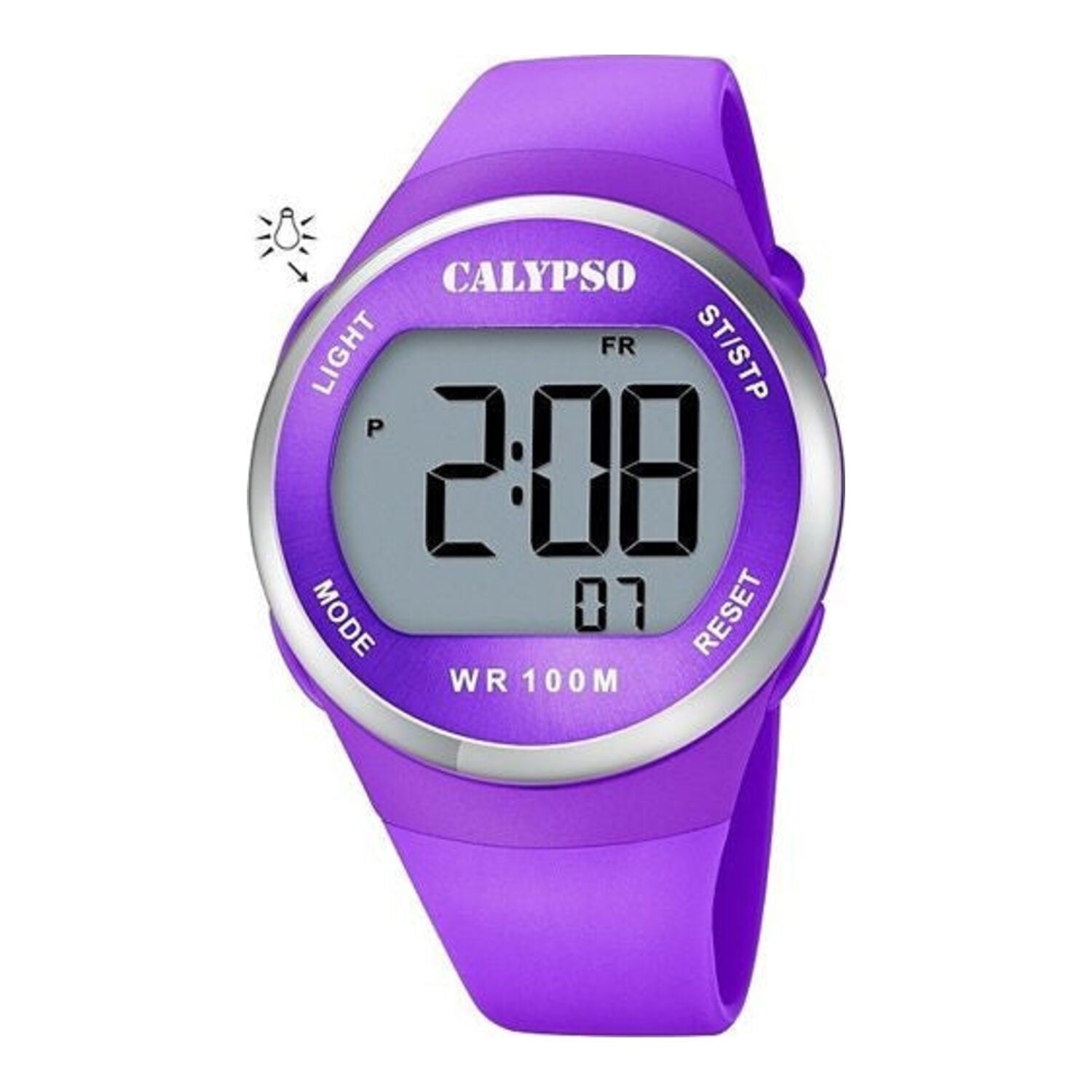 Horloge numérique Calypso Color Splash