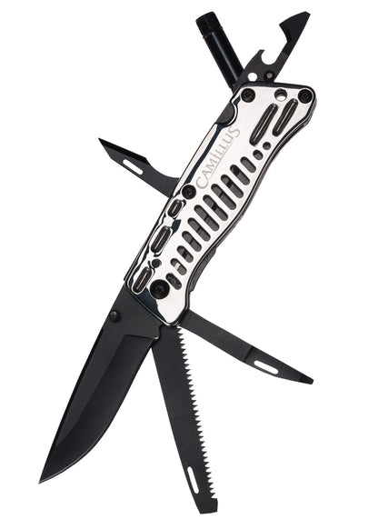 Camillus Trekus Pro 9 in 1 Multitool mit LED &amp; Feuerstarter