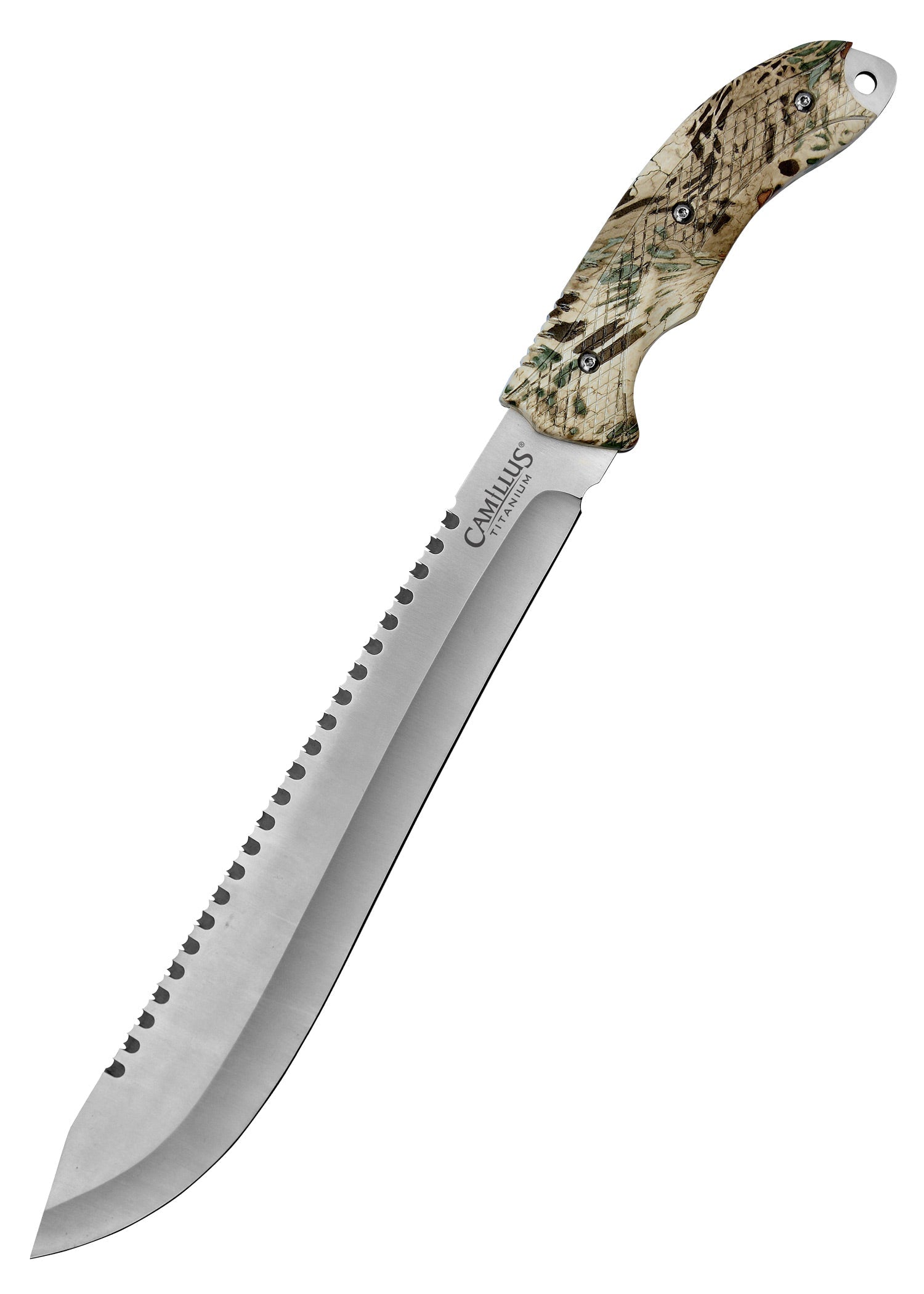 Camillus HIDE Machete mit Säge &amp; Nylon Scheide