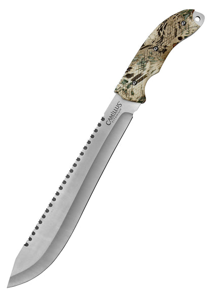 Camillus HIDE Machete mit Säge &amp; Nylon Scheide
