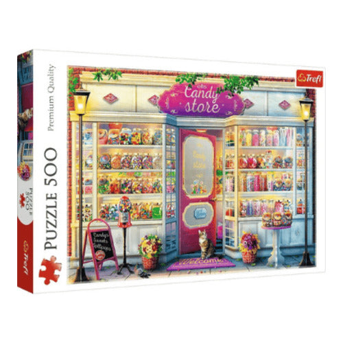 candy store puzzle 500 teile