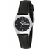 Casio Damen Analog Quarzuhr mit Edelstahlgehäuse und Edelstahlarmband, schwarzes Zifferblatt