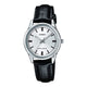 Collection Classic White Dial Leather Watch