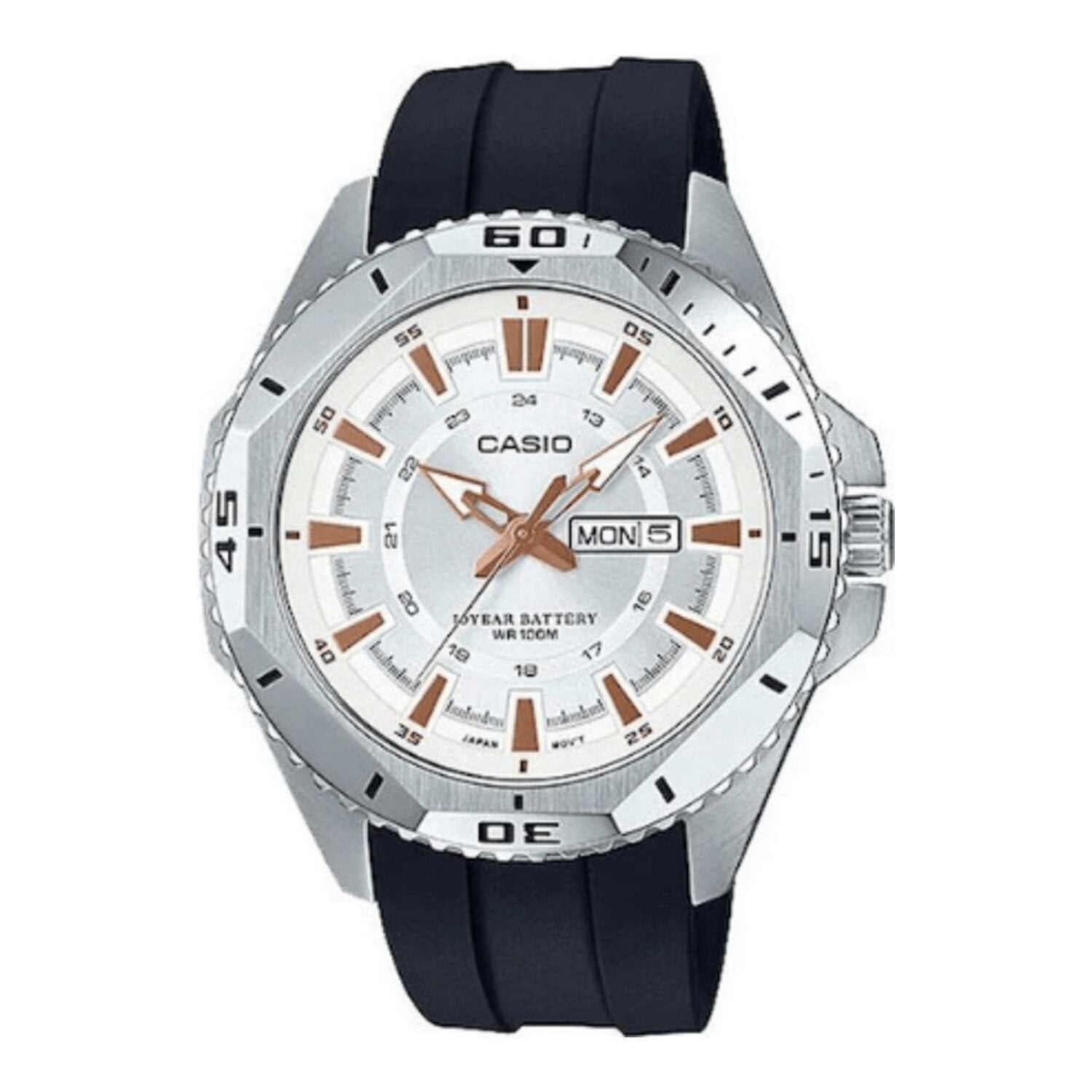 Montre analogique Casio Collection MTD 1085 7A pour homme