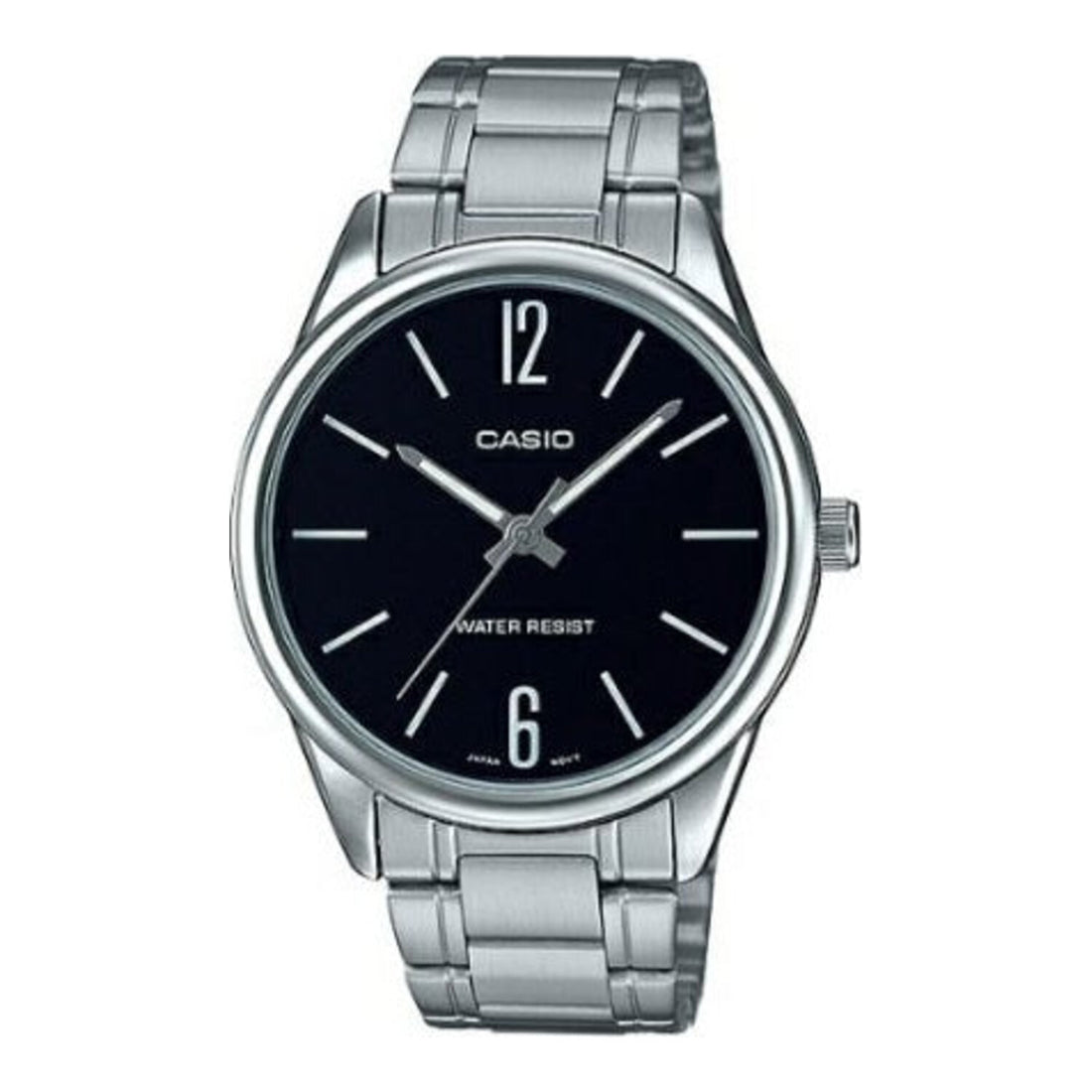 Casio Collection MTP V005D 1B Herren Analog Edelstahl
