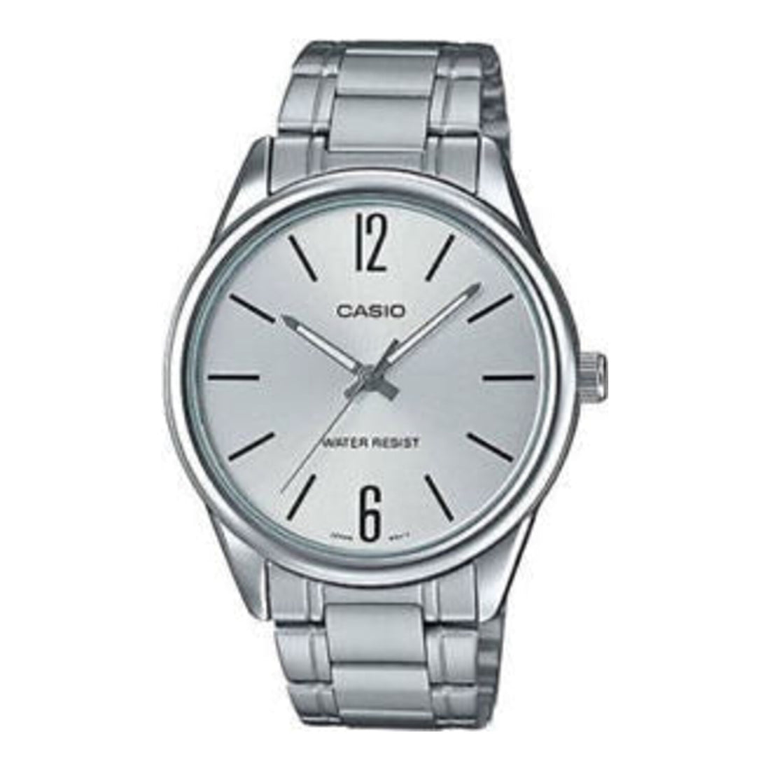Casio Collection MTP V005D 7 Herren Analog Edelstahl