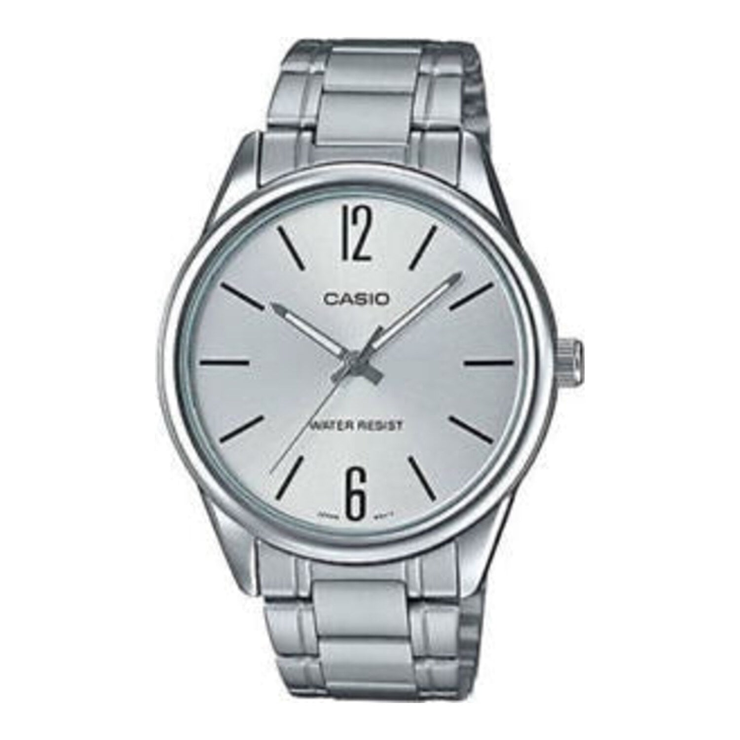 Montre analogique Casio Collection MTP V005D 7 pour homme en acier inoxydable
