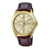 Casio Collection MTP V301GL 9A Herren Analog Leder