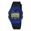 Montre à quartz numérique avec boîtier et bracelet en résine, éclairage LED (autonomie de la pile de 7 ans)
